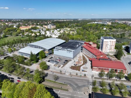 View from above the Urhea Campus